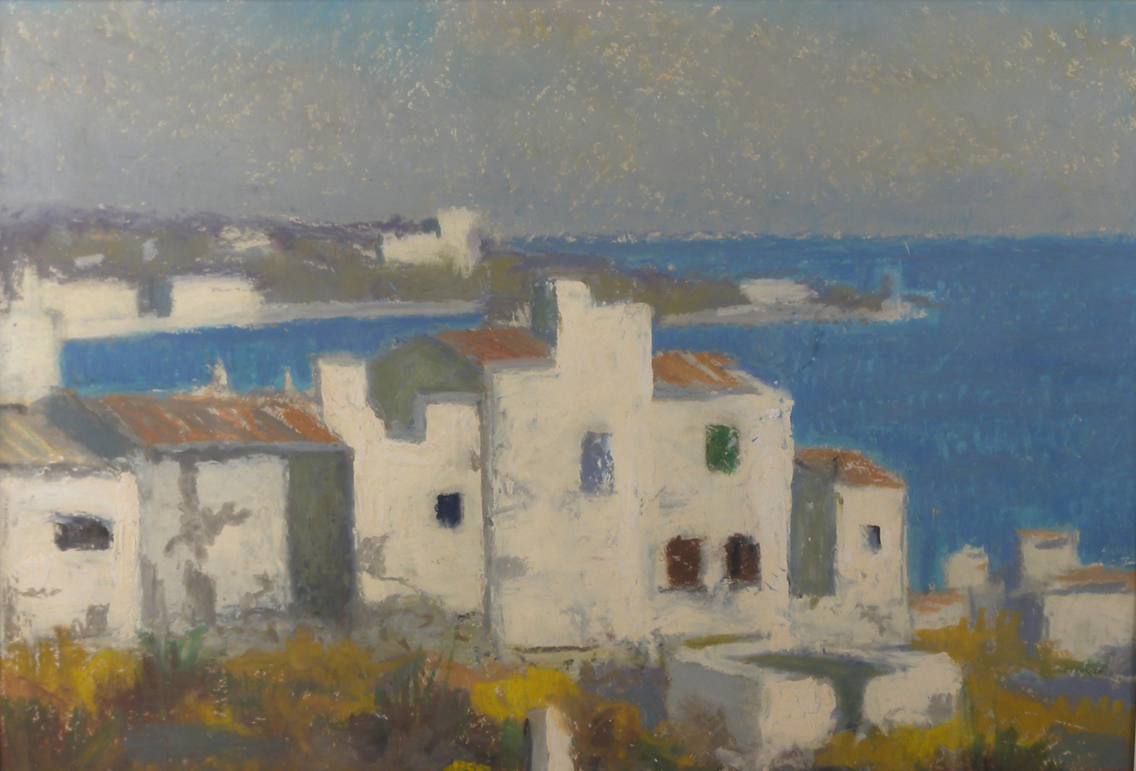 Cadaques (Costa Brava) 1958 – Cire, A définir, 38.5x55 cm