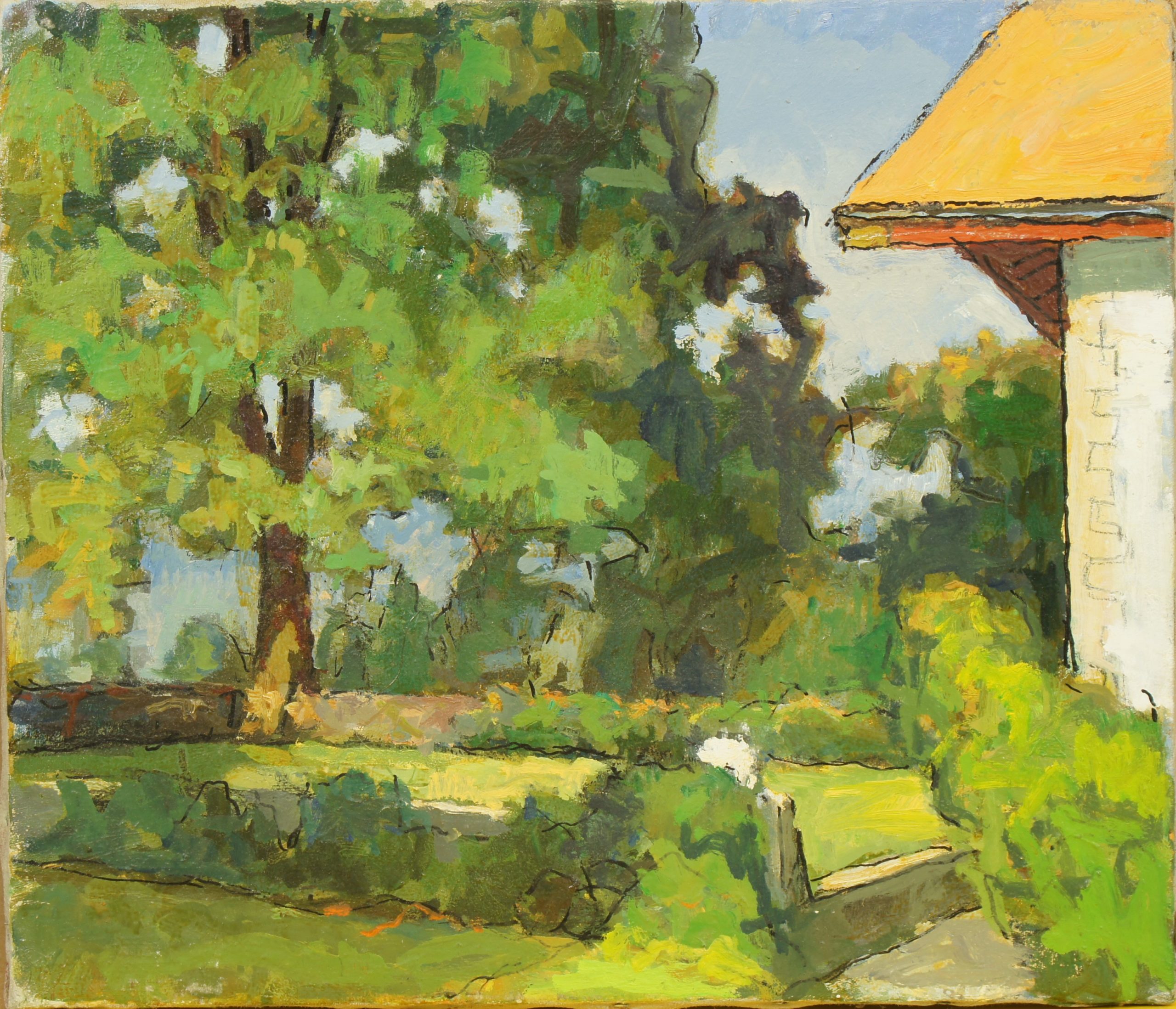 <i>L'Augémont</i>  – Huile, Toile, 30x35 cm