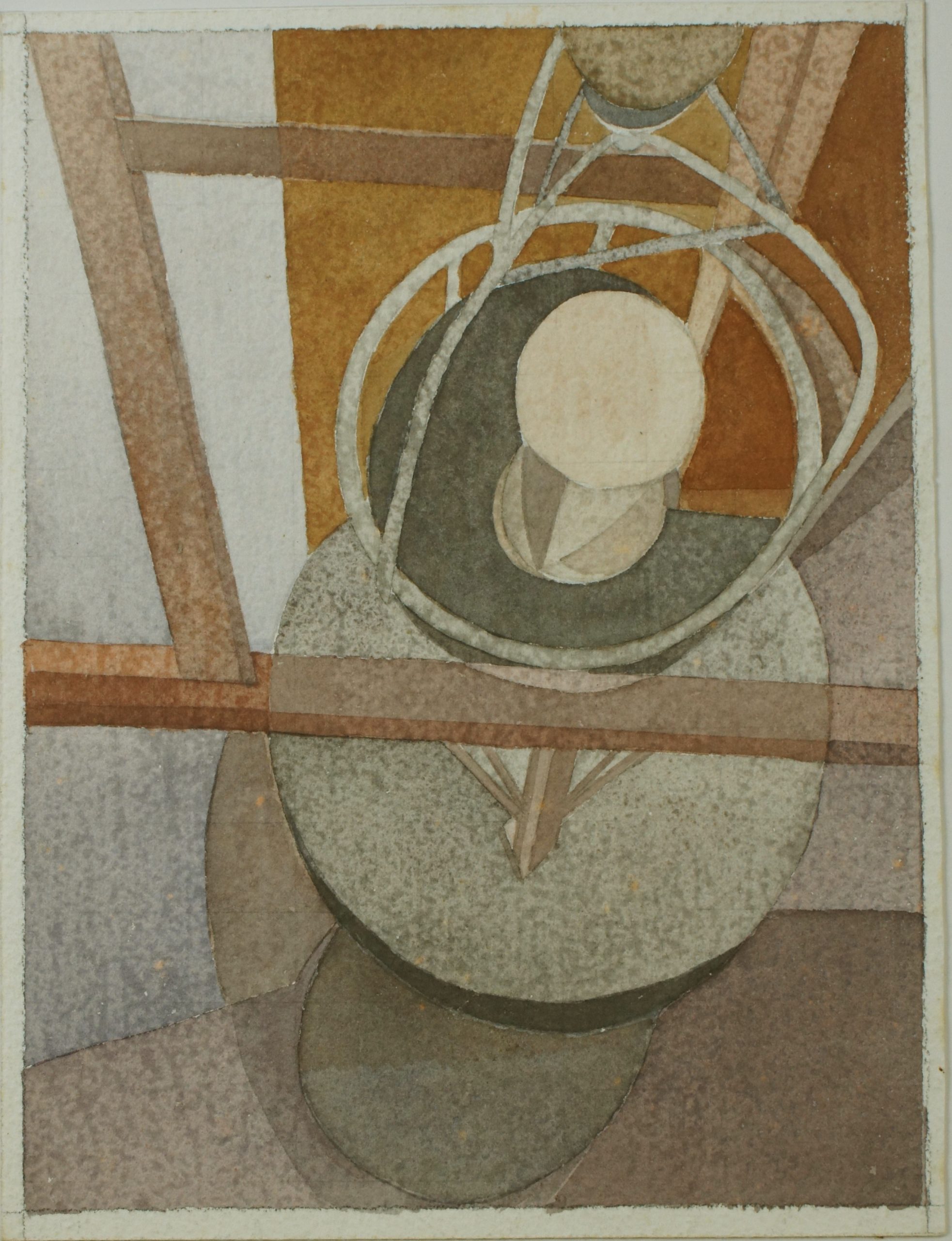 <i>Balise</i>  – Crayon, Papier, Gouache, 25x19 cm