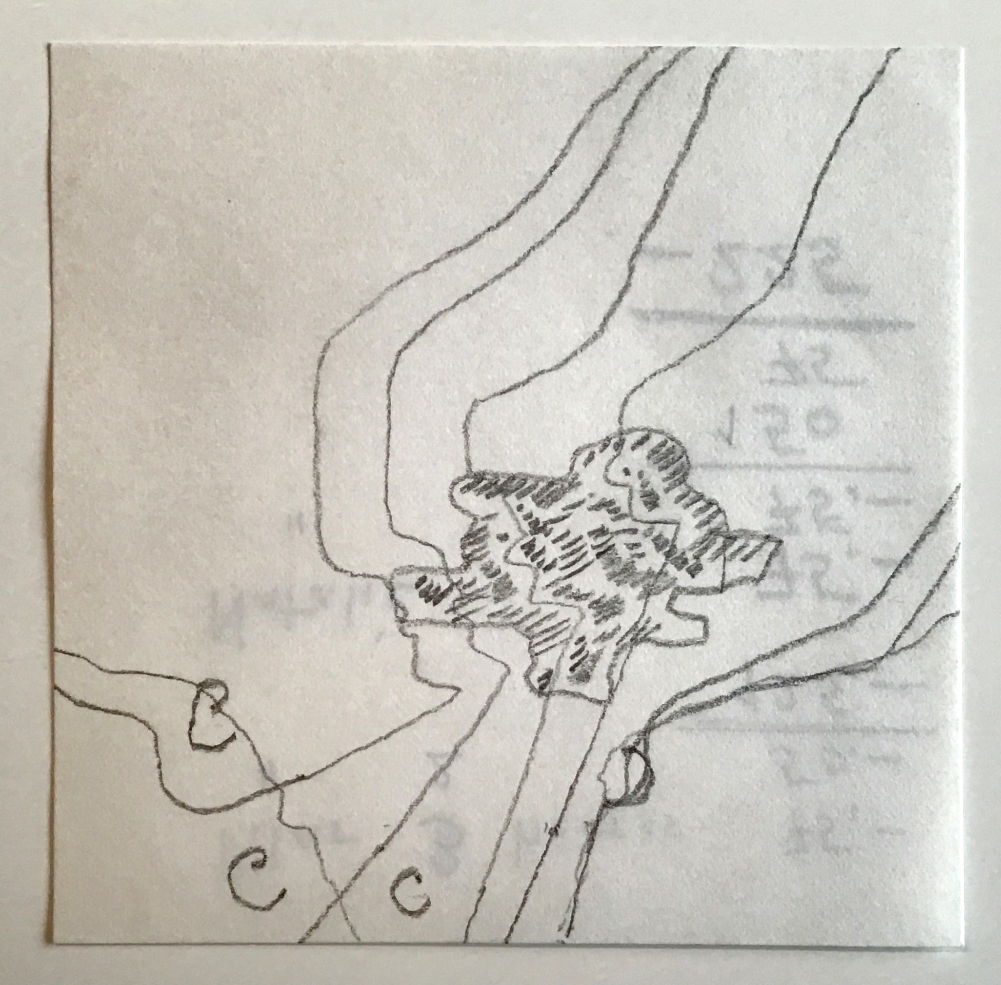 <i>Composition</i>  – Crayon, Papier